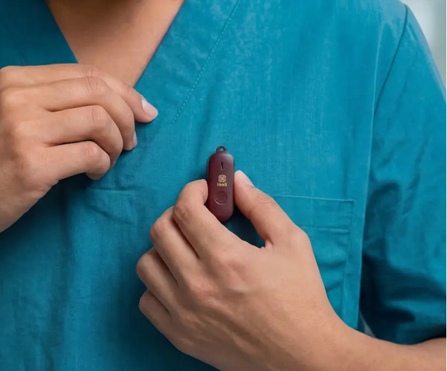 Медичний AI мікрофон Heidi Remote AI Wearable Mic